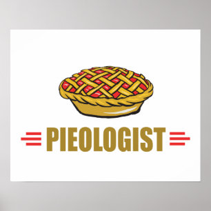 Pôster Pie Engraçado