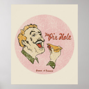 Poster Pie Hole Empurrando a Daisies