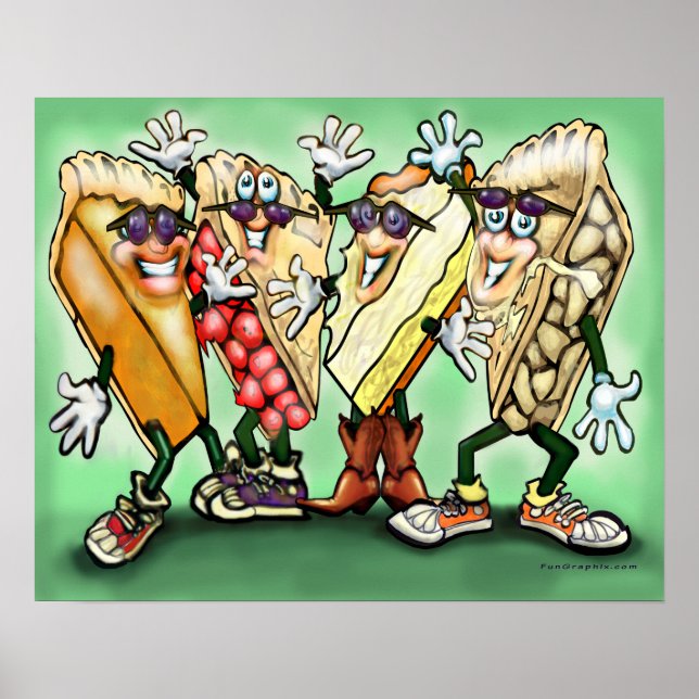 Poster Pie Party (Frente)