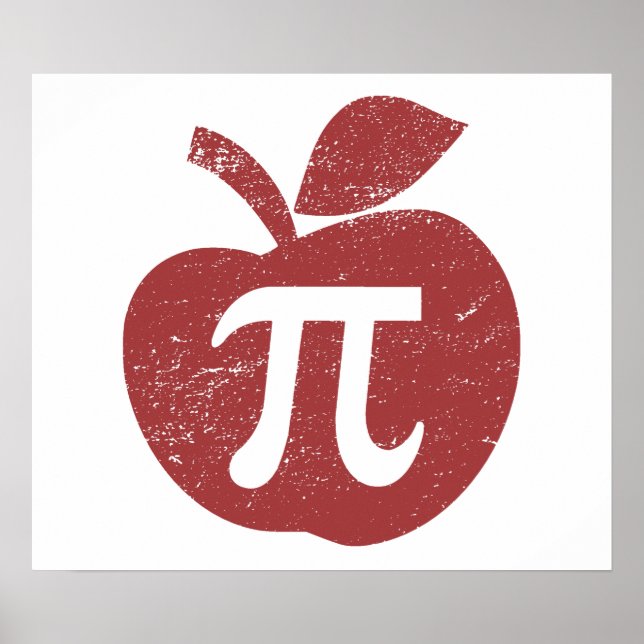 Poster Pie Pi Day (Frente)