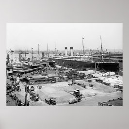 Pôster Pier da White Star Line