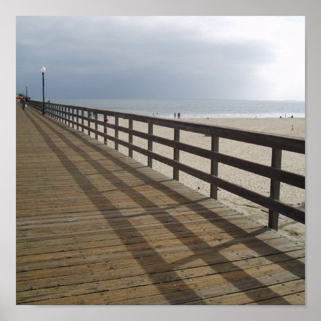 Pôster Pier de praia de Seal (Frente)