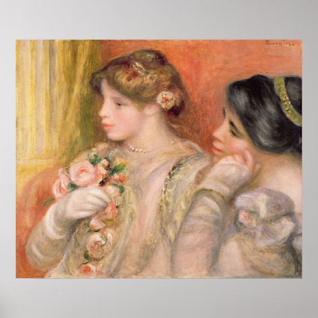 Poster Pierre A Renoir | Dans La Loge (Frente)
