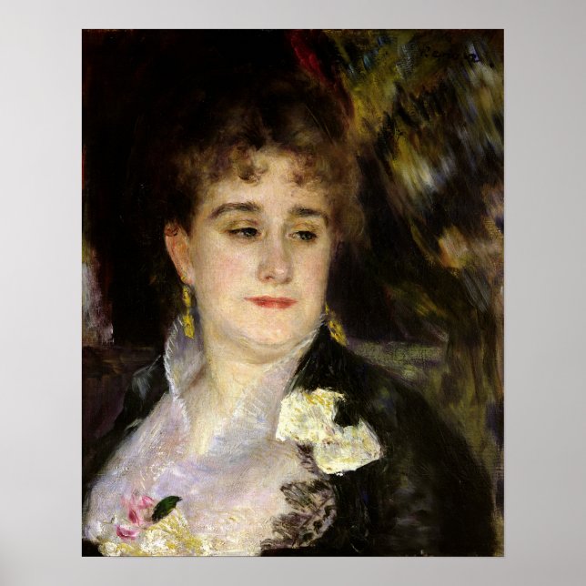 Pôster Pierre A Renoir | Madame Georges Charpentier (Frente)