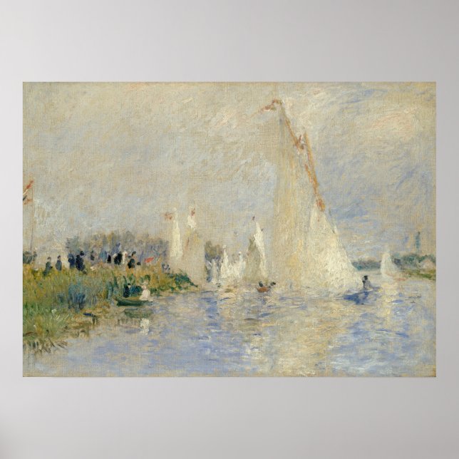 Poster Pierre A Renoir | Regatta na Argentina (Frente)