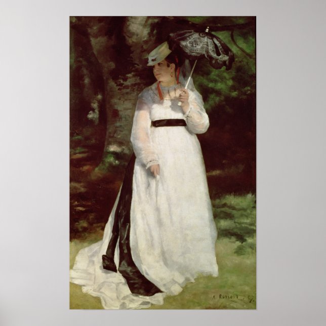 Pôster Pierre A Renoir | Retrato de Lise (Frente)