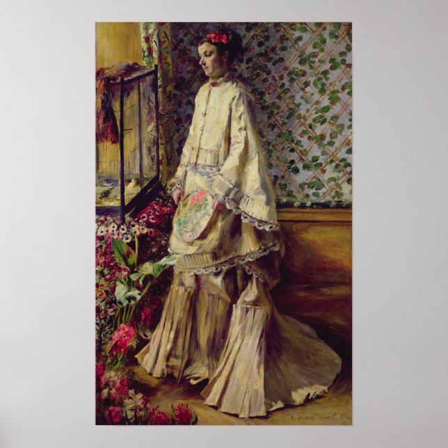 Pôster Pierre A Renoir | Retrato de Rapha (Frente)