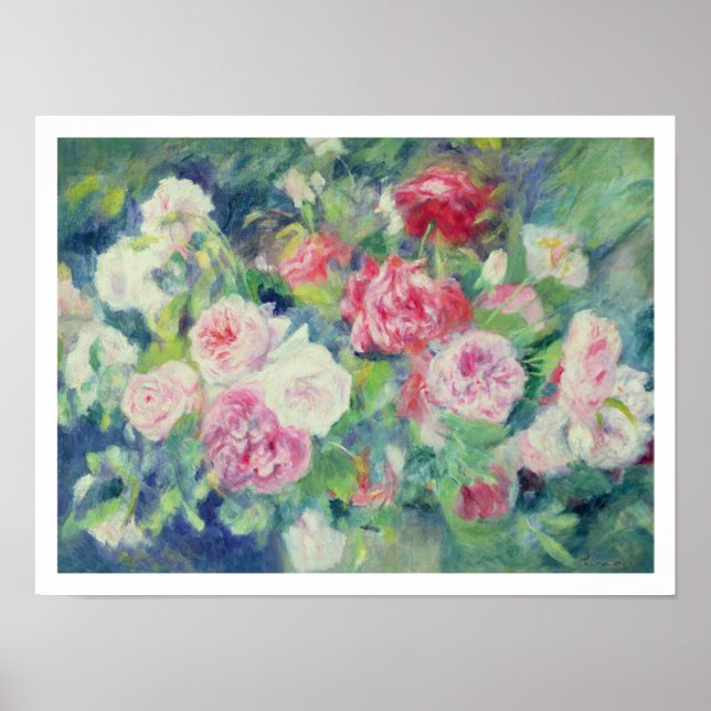 Poster Pierre A Renoir | ROSAS 2 (Frente)