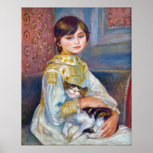 Poster Pierre Auguste Renoir belas artes - Criança com C