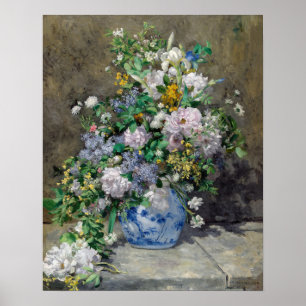 Poster Pierre-Auguste Renoir - Buquê Primavera