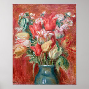 Poster Pierre-Auguste Renoir - Buquê Tulip