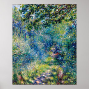 Poster Pierre-Auguste Renoir - Caminho na Floresta