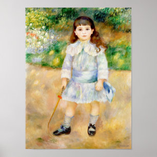 Poster Pierre-Auguste Renoir - Criança com chicote