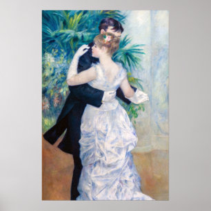 Poster Pierre-Auguste Renoir - Dança da Cidade