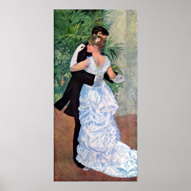 Poster Pierre-Auguste Renoir Dança na Cidade (Frente)