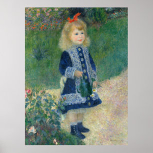 Poster Pierre Auguste Renoir Garota com uma lata