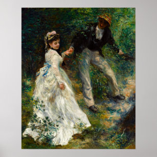 Poster Pierre-Auguste Renoir - La Promenade