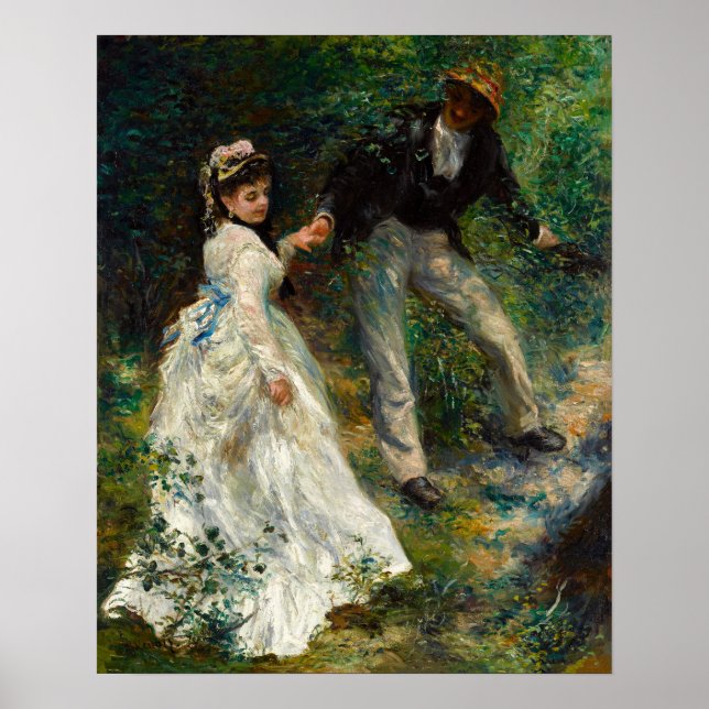 Poster Pierre-Auguste Renoir - La Promenade (Frente)