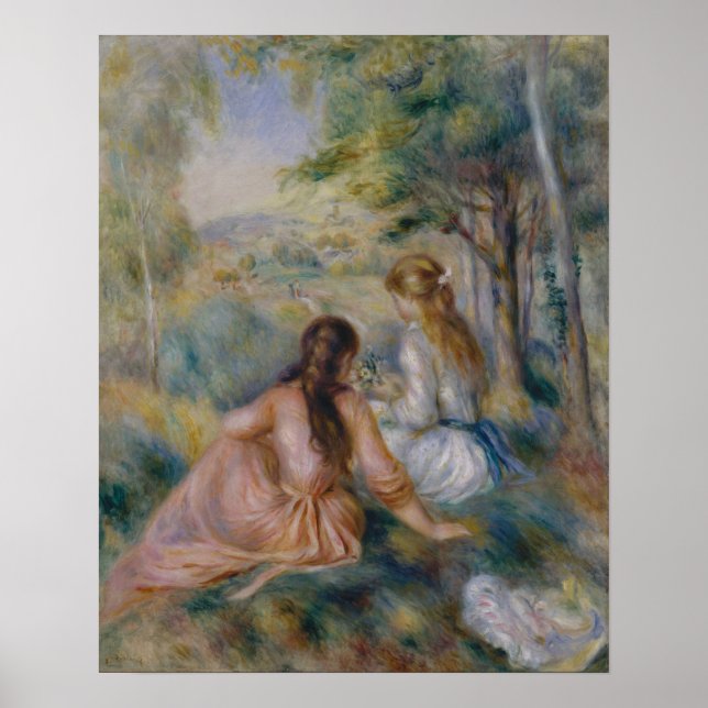 Pôster Pierre Auguste Renoir | No campo (Frente)