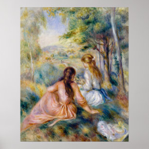 Poster Pierre-Auguste Renoir - No Prado
