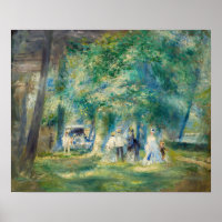 Pierre-Auguste Renoir - O Partido na Nuvem Santo