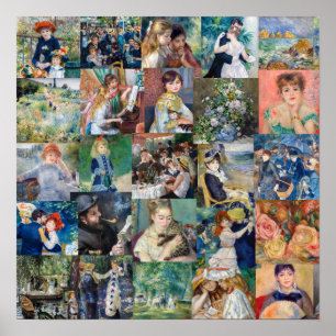 Poster Pierre-Auguste Renoir - Obras-primas