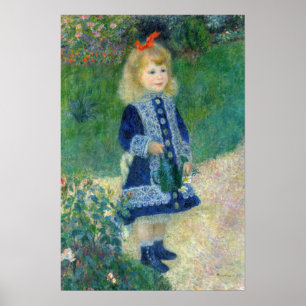 Poster Pierre-Auguste Renoir - Uma garota com uma lata de
