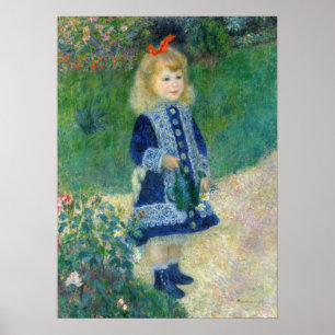 Poster Pierre-Auguste Renoir - Uma garota com uma lata de