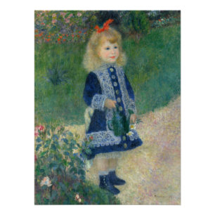 Pôster Pierre Auguste Renoir Uma Rapariga com Uma Puta De