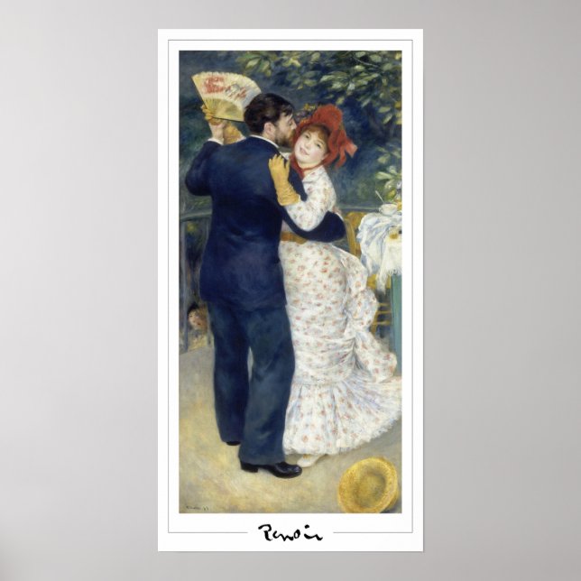 Poster Pierre-Auguste Renoir Zedign Cartaz de Arte #10 (Frente)