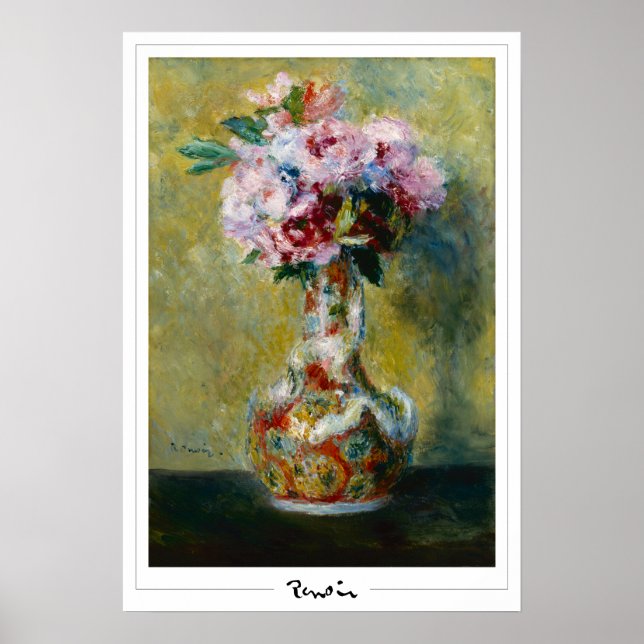 Poster Pierre-Auguste Renoir Zedign Cartaz de Arte #13-3 (Frente)