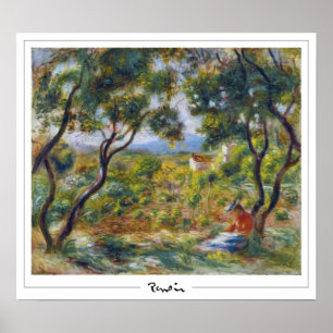 Poster Pierre-Auguste Renoir Zedign Cartaz de Arte #186