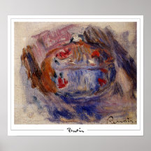 Pierre-Auguste Renoir Zedign Cartaz de Arte #601-3