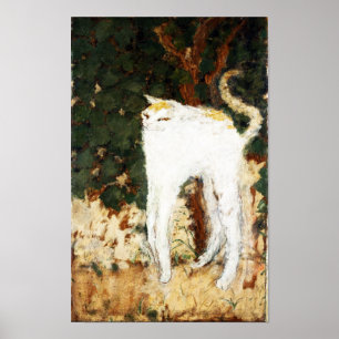 Poster Pierre Bonnard, O Gato Branco, 1894