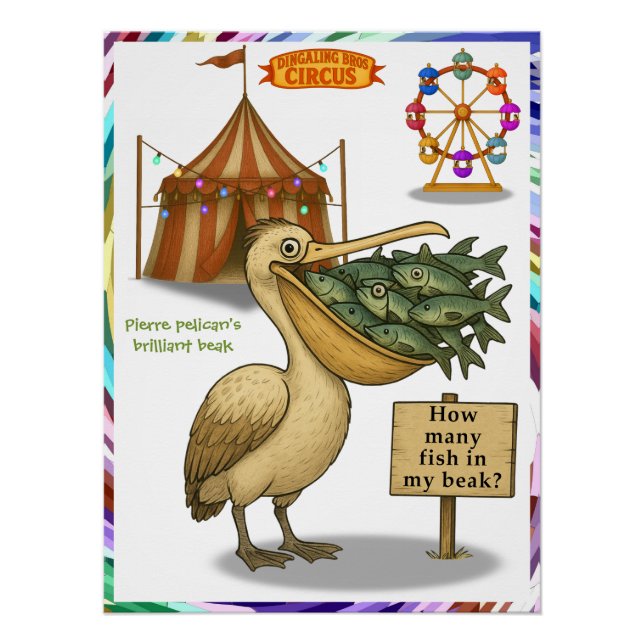Pôster Pierre pelican's brilliant beak (Frente)