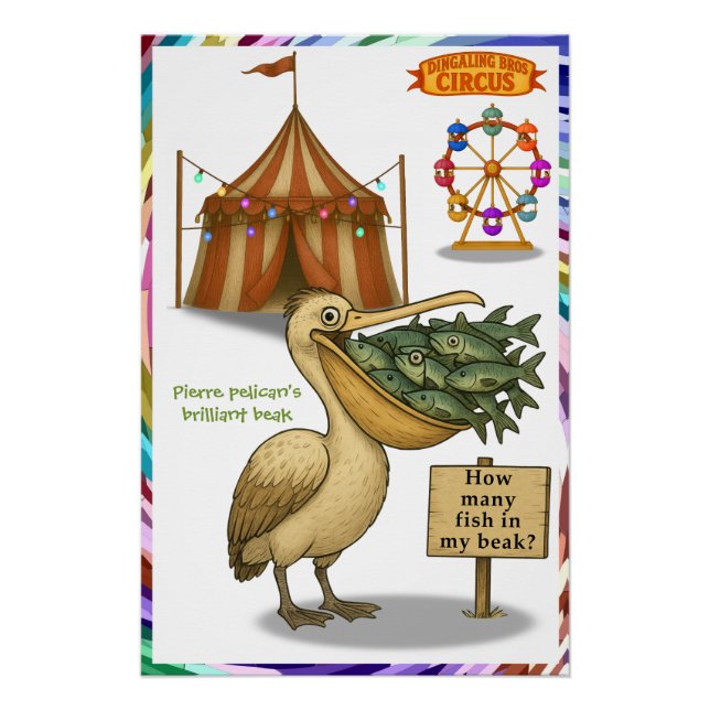 Pôster Pierre pelican's brilliant beak (Frente)