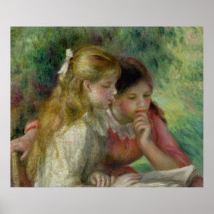 Pôster Pierre um Renoir   a leitura