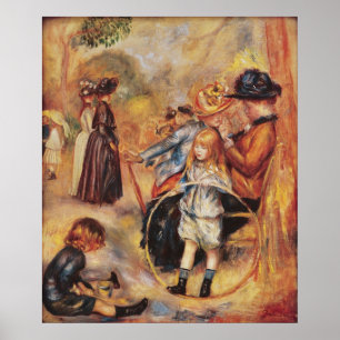 Poster Pierre um Renoir   nos jardins de Luxembourg