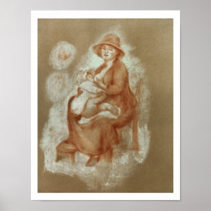 Poster Pierre uma maternidade de Renoir
