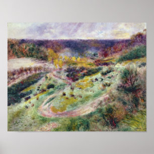 Poster Pierre uma paisagem de Renoir em Wargemont