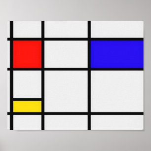 Pôster Piet Mondrian Modern Art