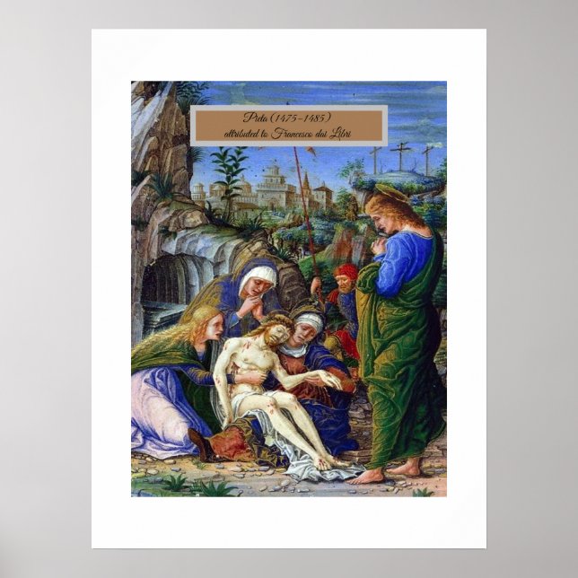 Poster Pieta de Jesus Cristo (Frente)