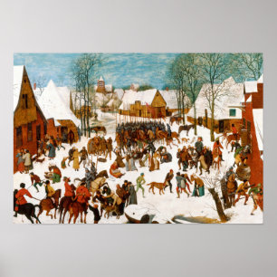 Poster Pieter Bruegel, o Massacre dos Inocentes