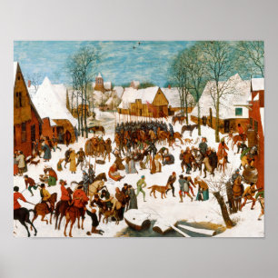 Pôster Pieter Bruegel o Pessoa-Massacre dos Innocents