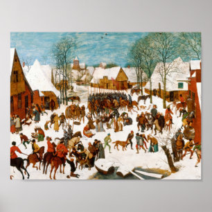 Pôster Pieter Bruegel o Pessoa-Massacre dos Innocents