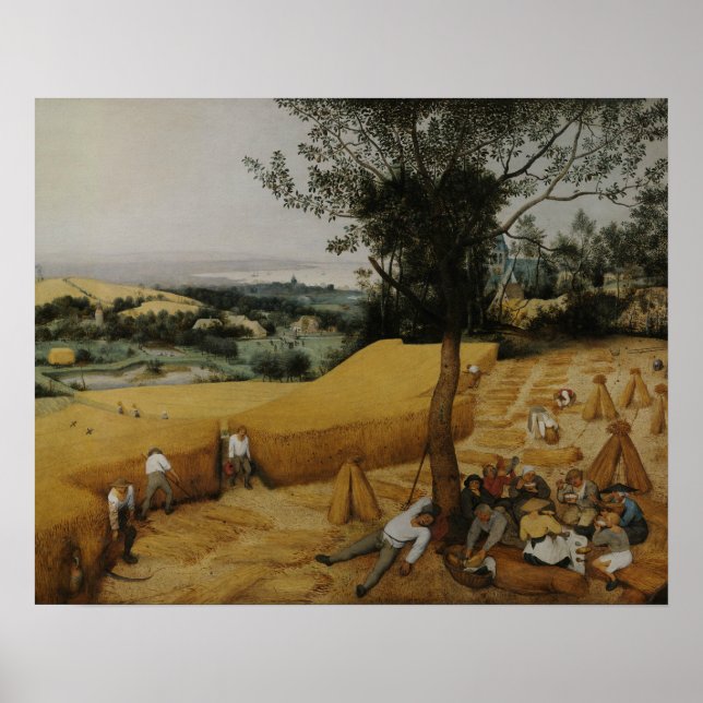 Poster Pieter Bruegel, o Velho - Os Harvesters (Frente)
