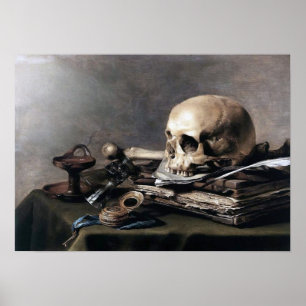 Poster Pieter Claesz, vida morta