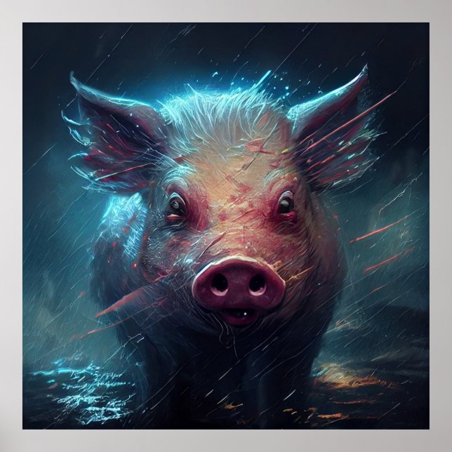 Poster pig (Frente)