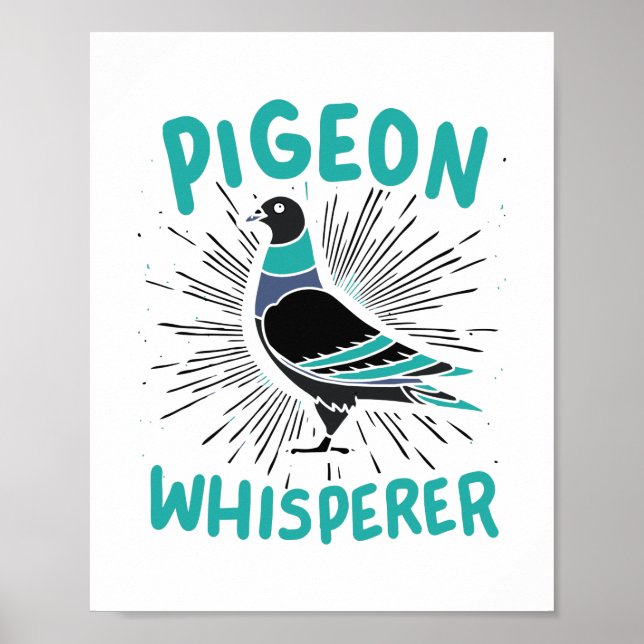 Poster Pigeon Whisperer (Frente)