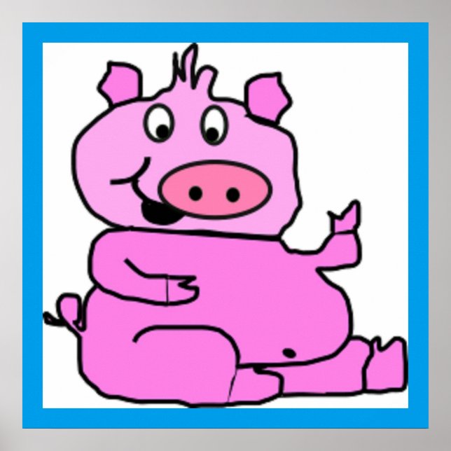 Poster PIGGY bobo (Frente)